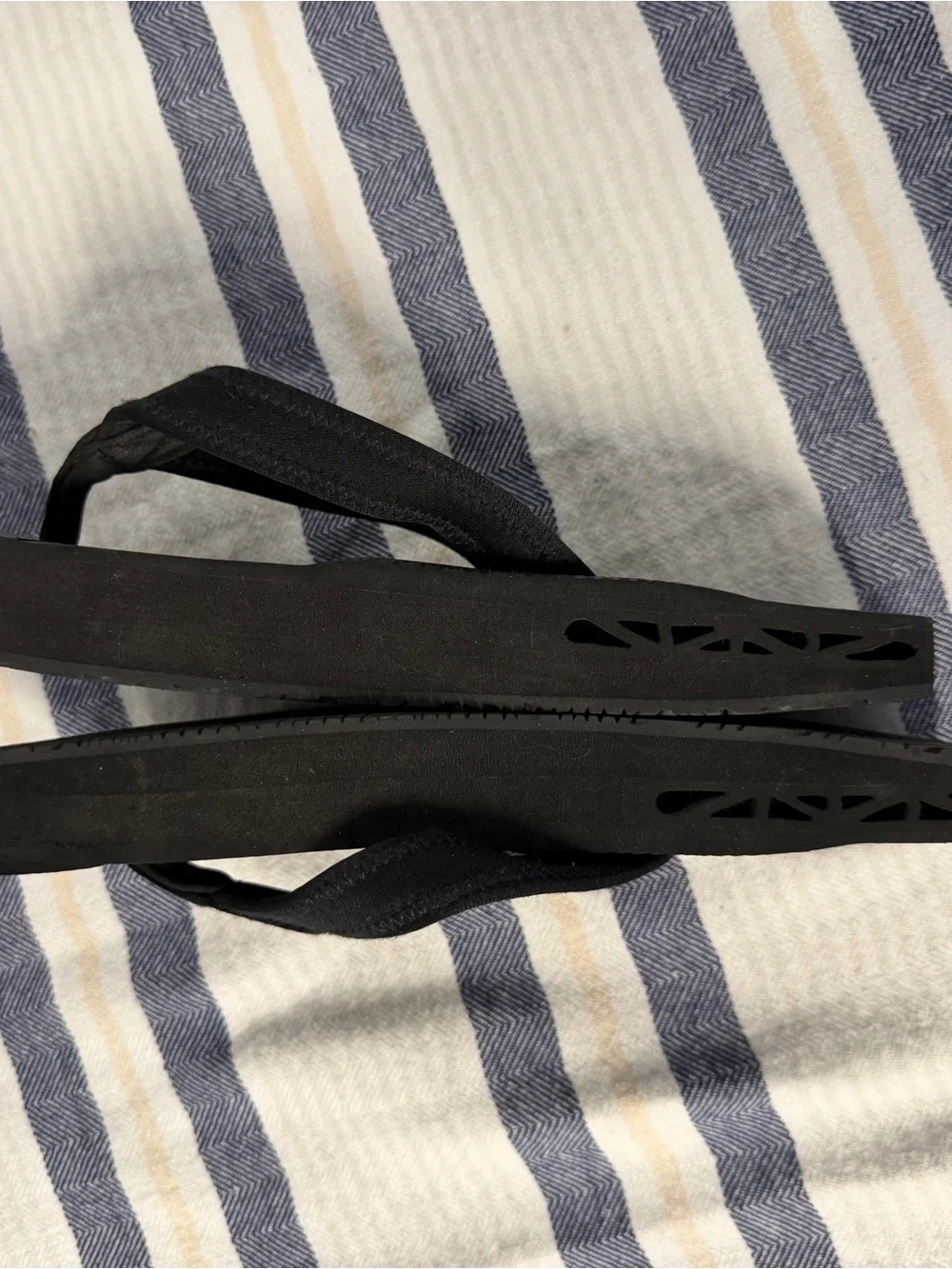 The Healing Sole Black Comfort Flip Flops Orthotic Sandals Women’s 9